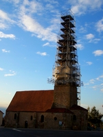 echaffaudage fleche eglise